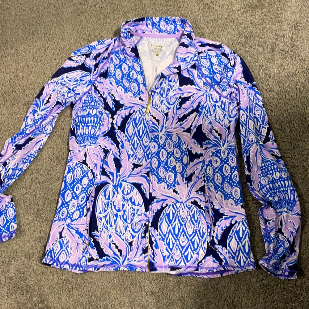 Lily Pulitzer luxletic full zipper jacket